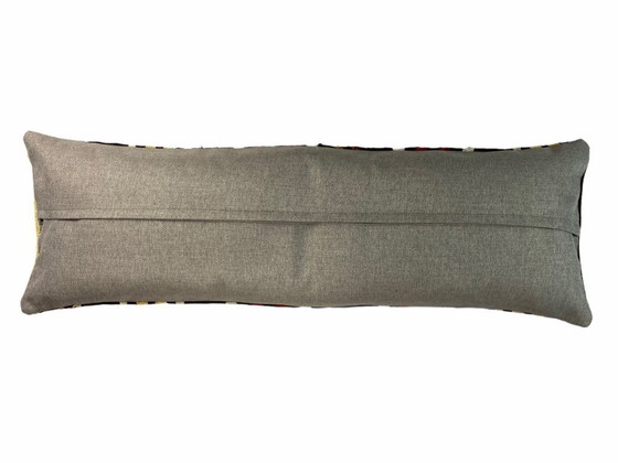 Image 1 of Unique Kilim & Carpet Cushion Cover – 120 x 40 cm