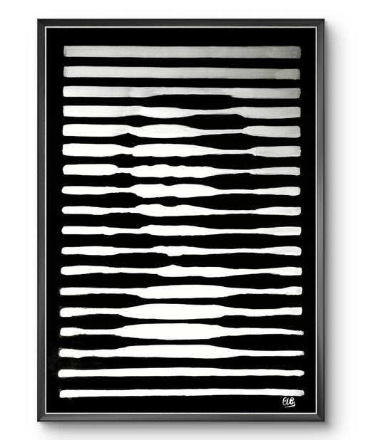 Walter Geraci - Gioconda Stripes XL white