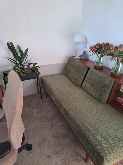 Lit de jour style années 50 avec cadre