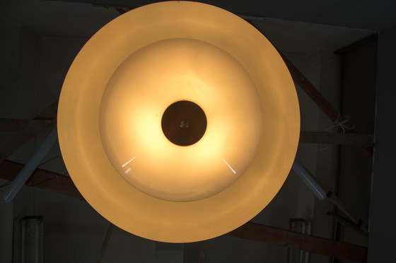 Image 1 of Lámpara de araña morada Bauhaus de IAS, década de 1930