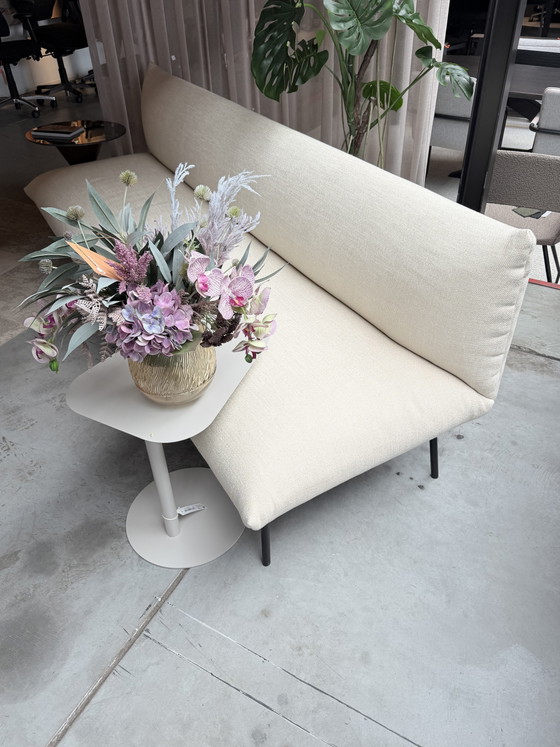 MIDJ Area DV3 M T bank voor 3 personen met rugleuning – Banken, Metal, Textile (photo 2 of 5)