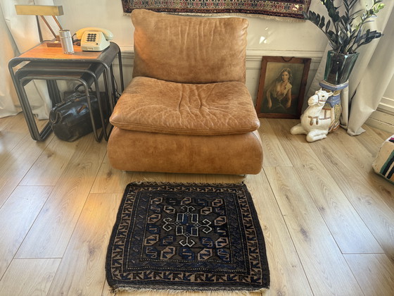 Image 1 of Antikes kaukasisches Textilobjekt (ca. 1900–1930), handgeknüpft | Wolle auf Wolle | 68 × 63 cm