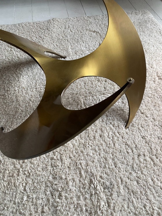 Image 1 of Tavolino da caffè "propeller" di Knut Hesterberg Germania, 1970