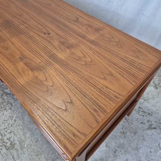 Image 1 of G.V. Møbler vintage 1960s Danish teak desk Scandinavian