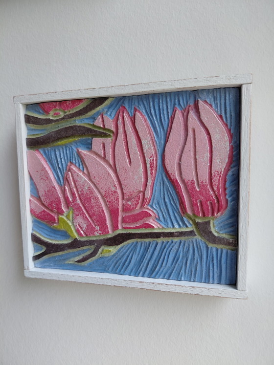MAGNOLIA Ö – LIEBE, WEIBLICHKEIT, SCHÖNHEIT – Gemälde & Zeichnungen, Wood, Other (photo 7 of 8)