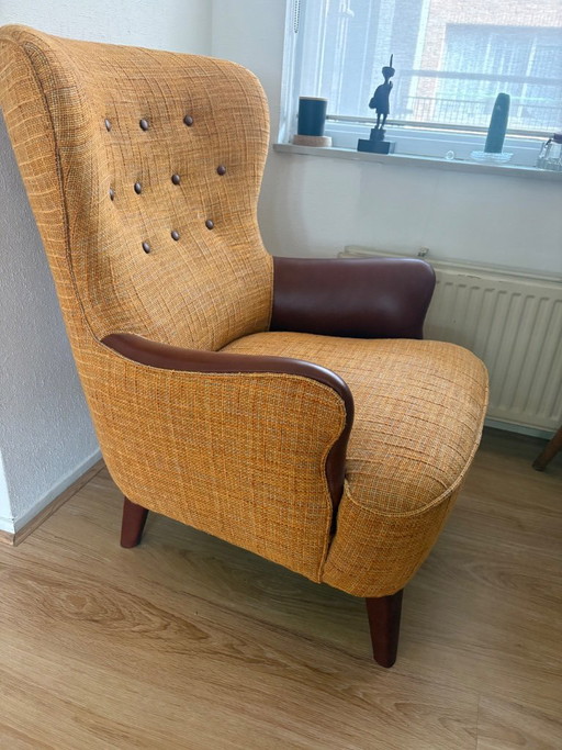 Fauteuil Artifort Vintage nouvellement rembourré – Velvet (photo 2 of 5)