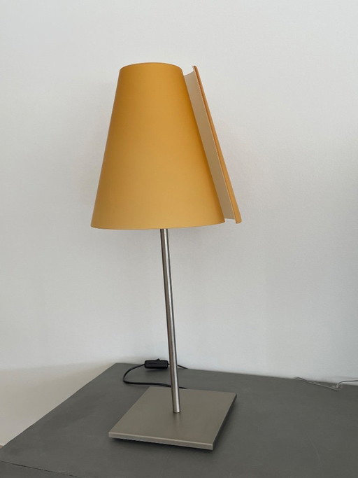 Leucos table lamp vintage Murano glass
