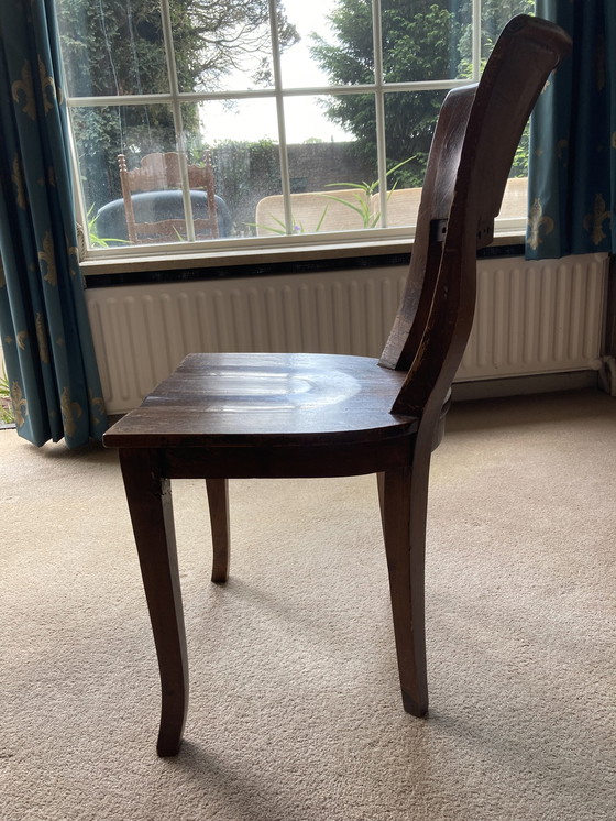 Image 1 of Wooden (dining room) chair