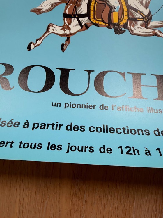 Image 1 of Jean Alexis Rouchon (1801-1878), Rouchon, 1983, copyright 1983/UCAD Musee de La Publicite, Original vintage exhibition poster...