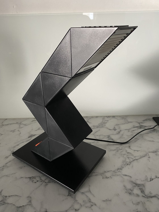 Image 1 of Vintage Zig-Zag Desk Lamp