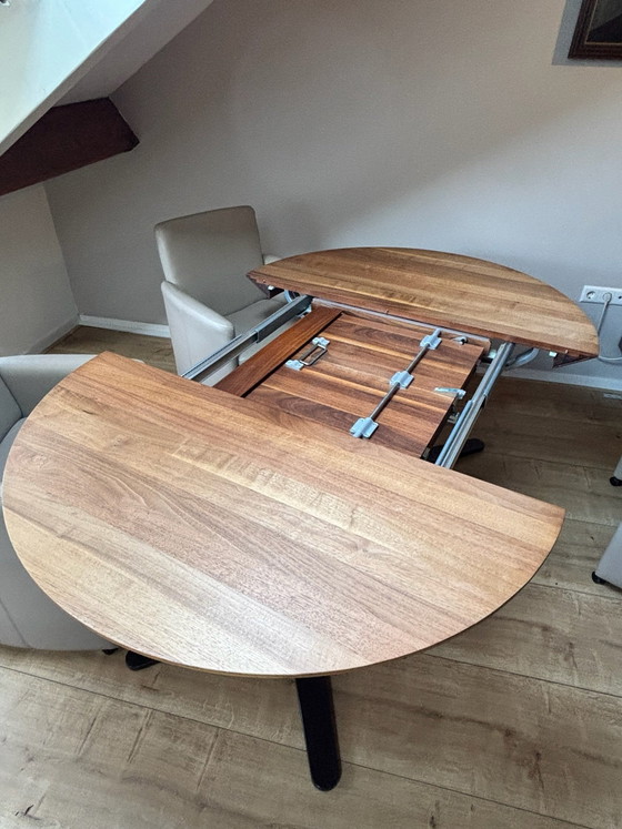 Team7 Girado Dining table – Metal, Wood (photo 2 of 5)