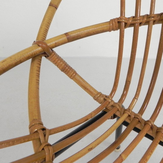 Image 1 of Sedia vintage in bambù Rohe Noordwolde, anni '60