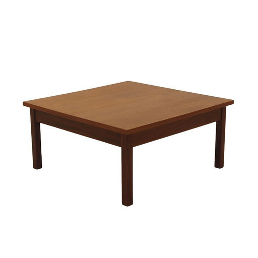 Table basse en teck, design danois, années 1970, fabriquée au Danemark