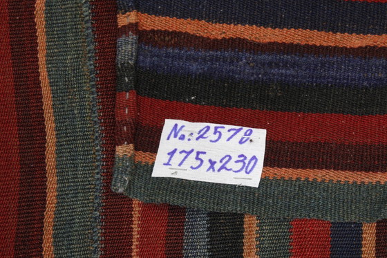 Image 1 of Tissage à la main Antique Jajim Kilim Fars 230x175