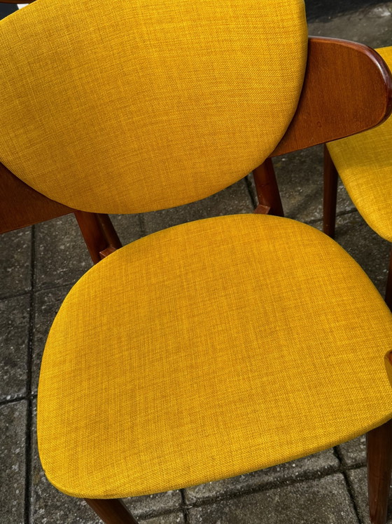 Set di Sedie Design Vintage – Sedie da pranzo, Textile, Wood, 1990 (photo 10 of 12)