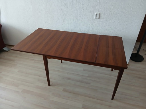 Dining Table Teak - Topform - Extendable - Vintage