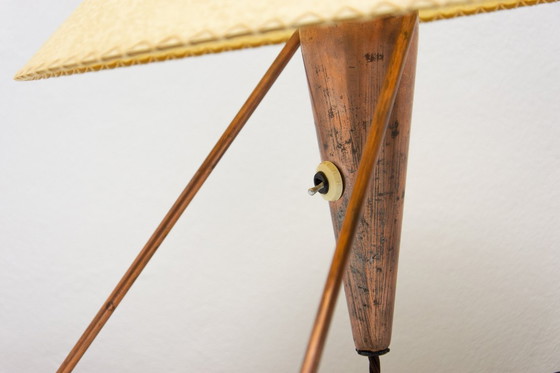 Image 1 of Czech Mid-Century Tripod Table Lamp by Helena Frantová, 1950s