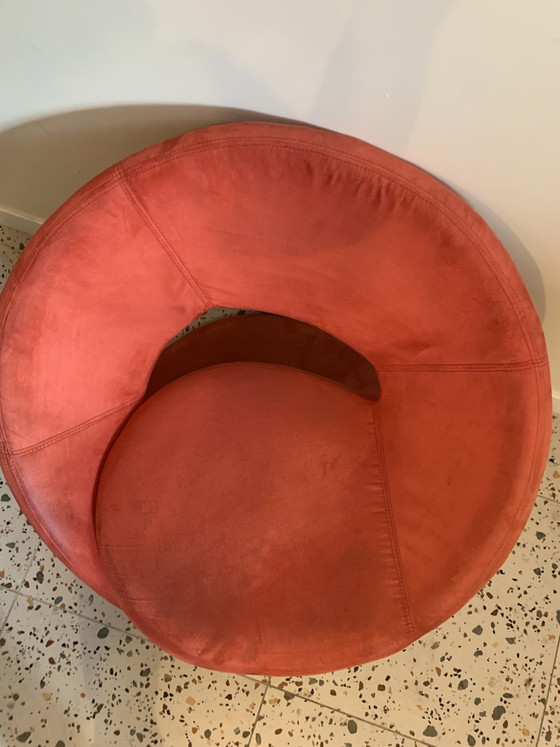 Image 1 of Sedia con nastro a spirale rosso