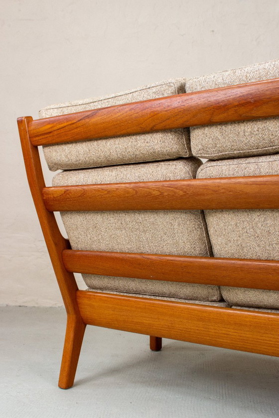 Canapé Vintage en Teck 3 Places Juul Kristensen Danish Mid Century – Canapés 3 places, Wool (photo 11 of 22)