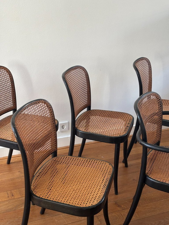 Image 1 of 5 sedie Thonet originali – fabbrica Ligna