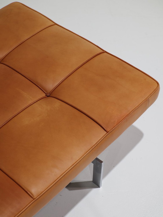 PK80 Daybed Poul Kjaerholm E. Kold Christensen, Denmark 1957, Leather, Metal, Brown, Modern (photo 9 of 15)