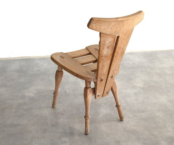 Image 1 of 4x Esszimmerstühle im Stil des Brutalismus