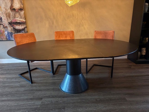 Arco Balance extendable table granite base