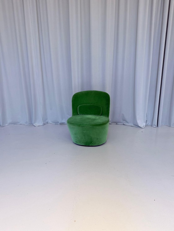 Image 1 of Vintage Italian Swivel Cocktail Lounge Chair,  Italy, 1970’s