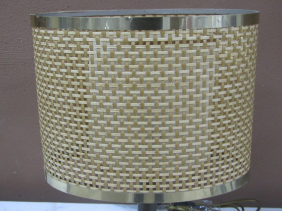 Image 1 of vintage brass lamp