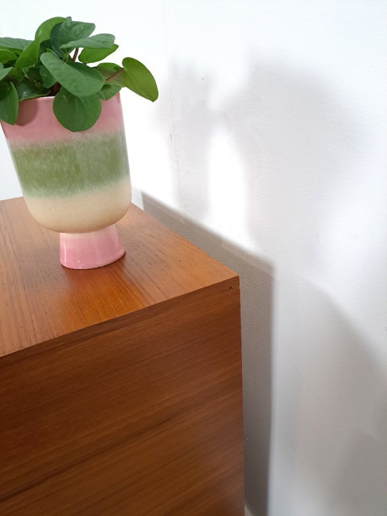 Image 1 of Scarpiera con maniglie rotonde nere, n. 2 vintage