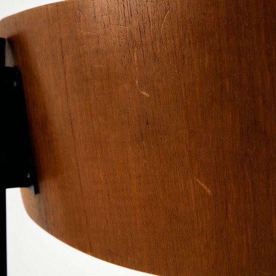 Image 1 of MK11233 Stuhl aus Teakholz auf Metallgestell