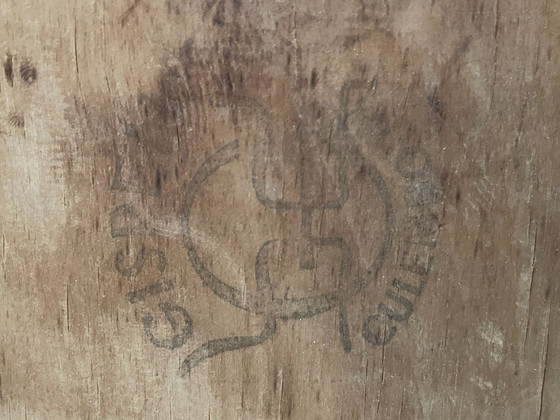 Image 1 of set van 6 stoelen Gispen 116