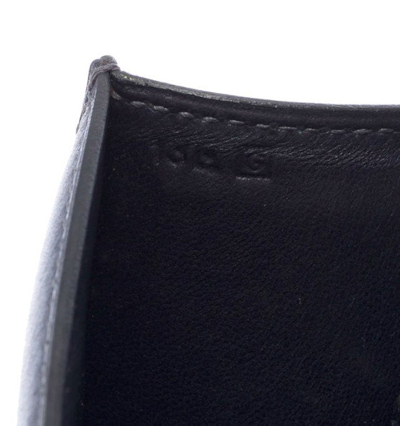 Image 1 of Sac HERMES Constance en Cuir Bleu Marine - 103443