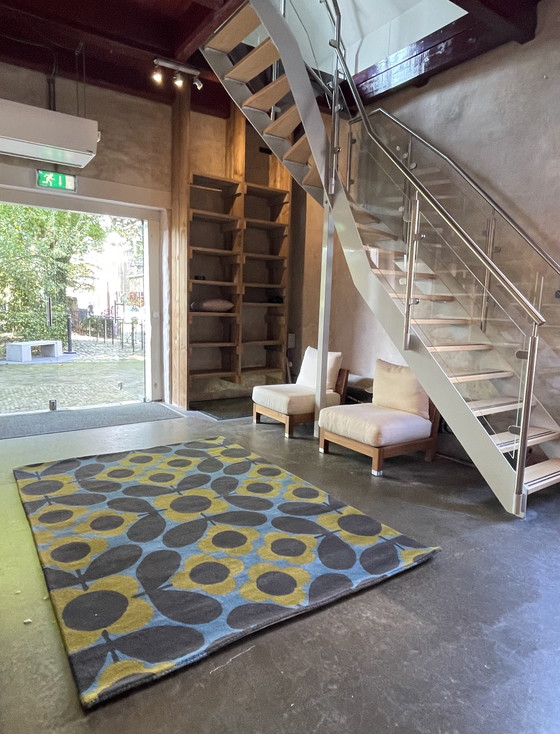 Image 1 of Brink and Campman Orla kiely carpet Flower Tile NEW