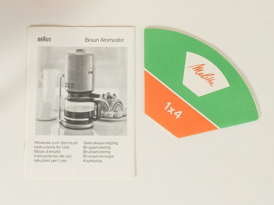 Image 1 of Braun KF 20 Aromaster Coffee Maker, Florian Seiffert, 1970s, Vintage