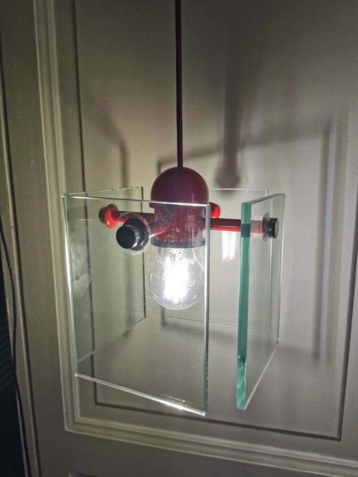 Vintage Italian design chandelier Fontana
