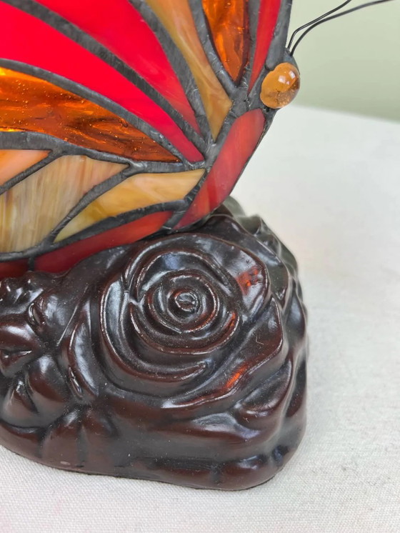 Schmetterlingslampe – Tischlampen, Crystal, Glass, Tiffany (photo 6 of 12)