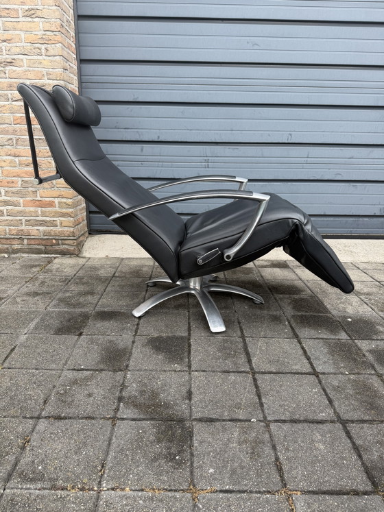 Image 1 of Recente Jori Brainbuilder relax zwart leder, medi, mono-move