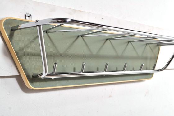 Image 1 of Vintage chrome coat rack from the 1960s