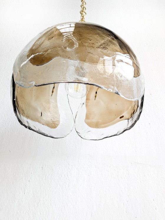 Image 1 of Lampadario in vetro di Murano di Kaiser Leuchten anni '70