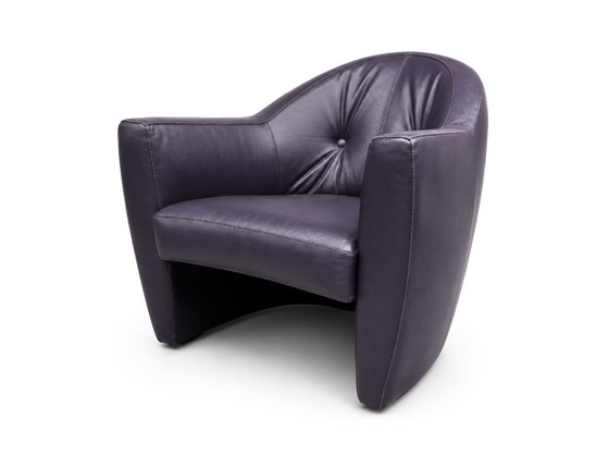 Leolux Carabas Fauteuil Cuir Aubergine – Leather (photo 5 of 7)
