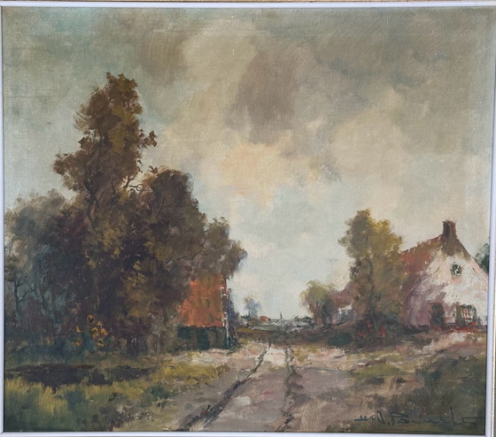 Óleo H.J.Pauwels – H.J. Pauwels, Arte, Madera, Lienzo (photo 3 of 11)