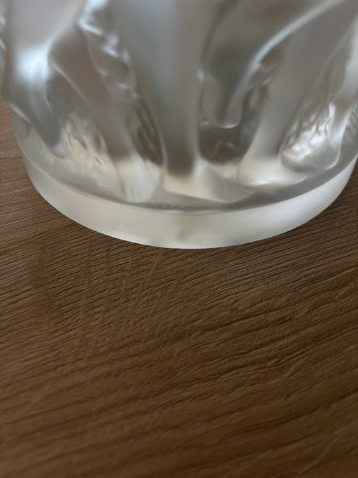 Lalique - Vase - Bacchantes - Crystal
