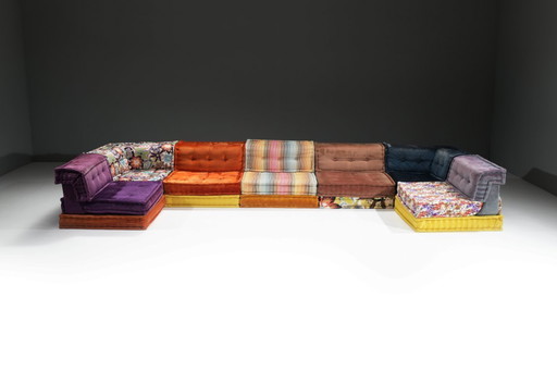 Canapé modulable XL Mah Jong 'Missoni' par Hans Hopfer pour Roche Bobois France