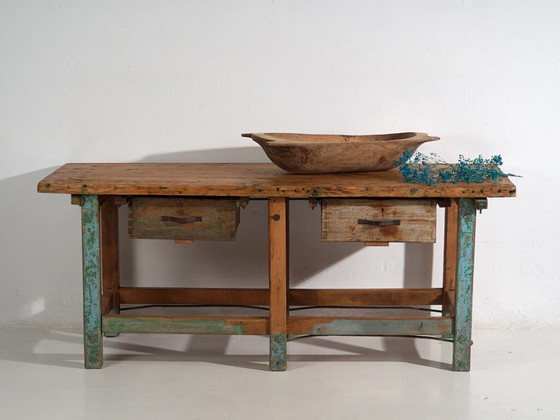 Antiker Arbeitstisch (ca. 1920) #15 – Schreibtisch, Rustic (photo 5 of 40)