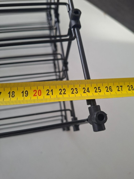 Image 1 of vintage modulair wijnrek minimalist design Bijenkorf jaren 80-90