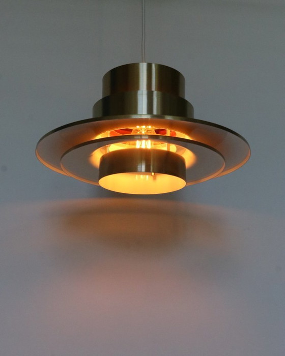 Image 1 of Zweedse messing hanglamp Carl Thore