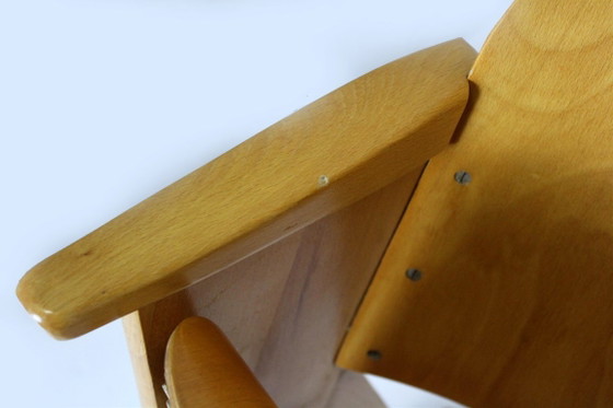 Fauteuils de cinéma vintage de Ton, années 1960, lot de 7 – Chaises pliantes, Wood (photo 4 of 18)