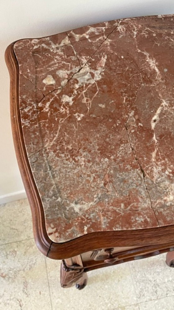 Nachtkastje Louis XV stijl marmer – Marble (photo 21 of 39)