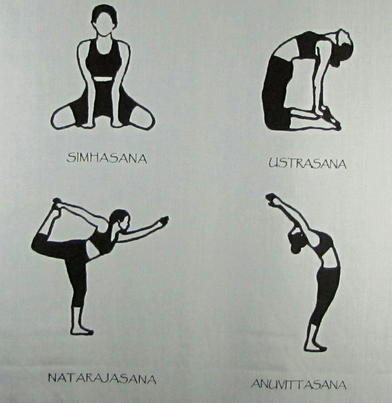 Image 1 of Unieke Yoga Wanddecoratie of Meditatiebanner